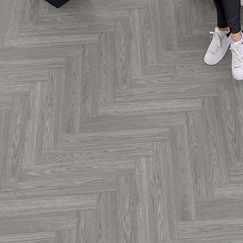 Sikunuo | Scratch-resistant plastic floor Rectangular fabric look square edge floor