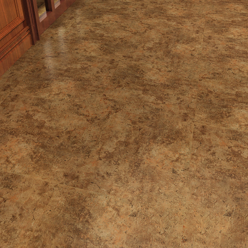 Sikunuo | Waterproof Plastic Floor Rectangular Fabric Look Square Edge Floor Tile