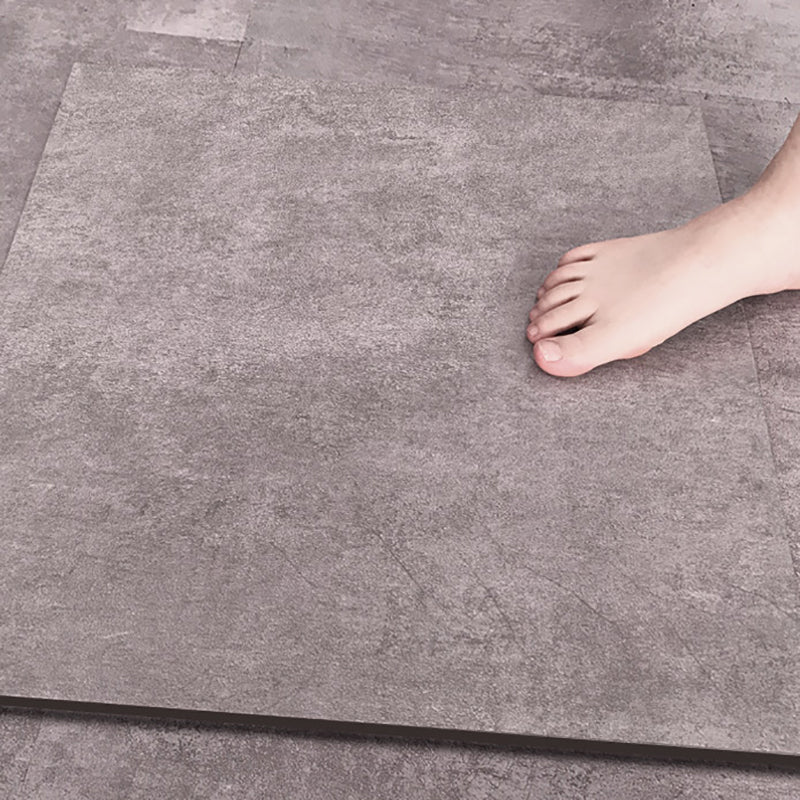 Sikunuo | Waterproof Plastic Floor Rectangular Fabric Look Square Edge Floor Tile