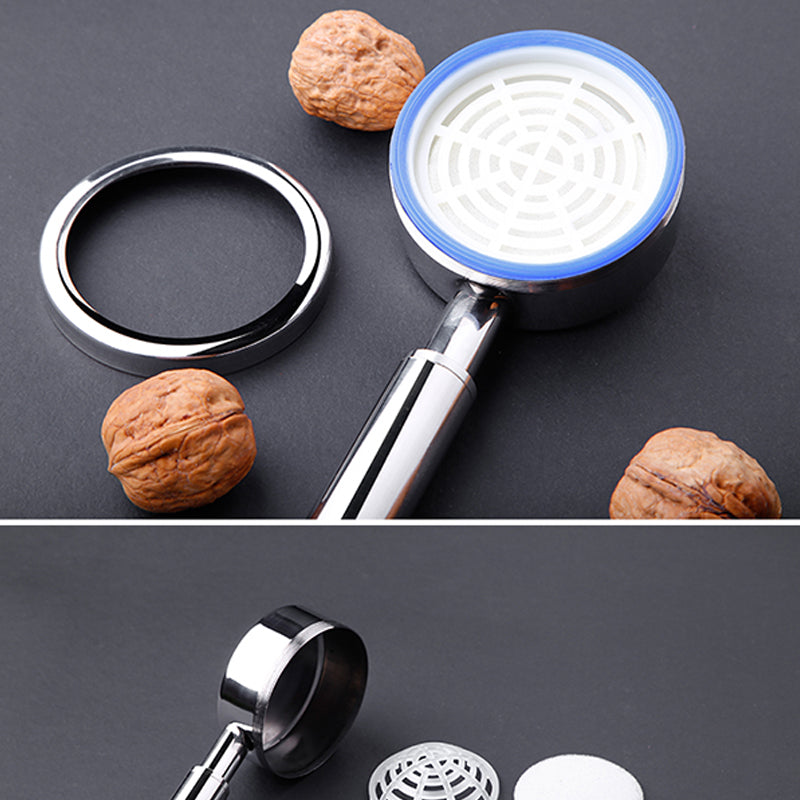 Sikunuo | Modern Stainless Steel Hand Shower Water Filtration Round Shower Head
