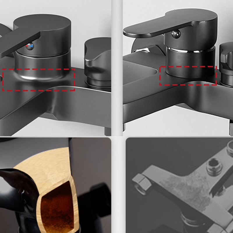 Sikunuo | Contemporary Bath Filler Trim Wall Mounted Fixed Bath Fitting