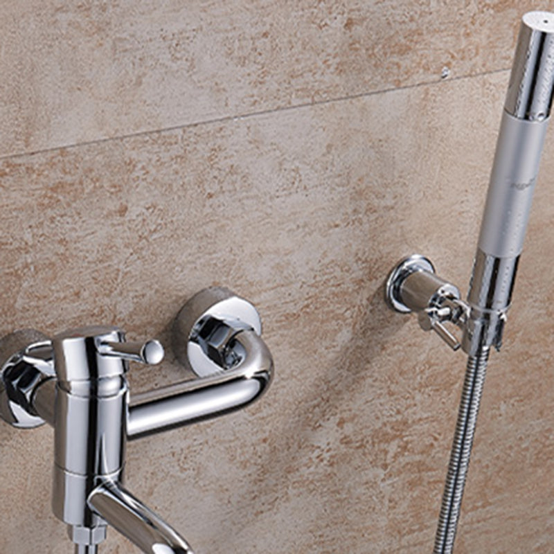 Sikunuo | Popular Bathtub Faucet Swivel Spout Wall Mounted Bathtub Filler Trim
