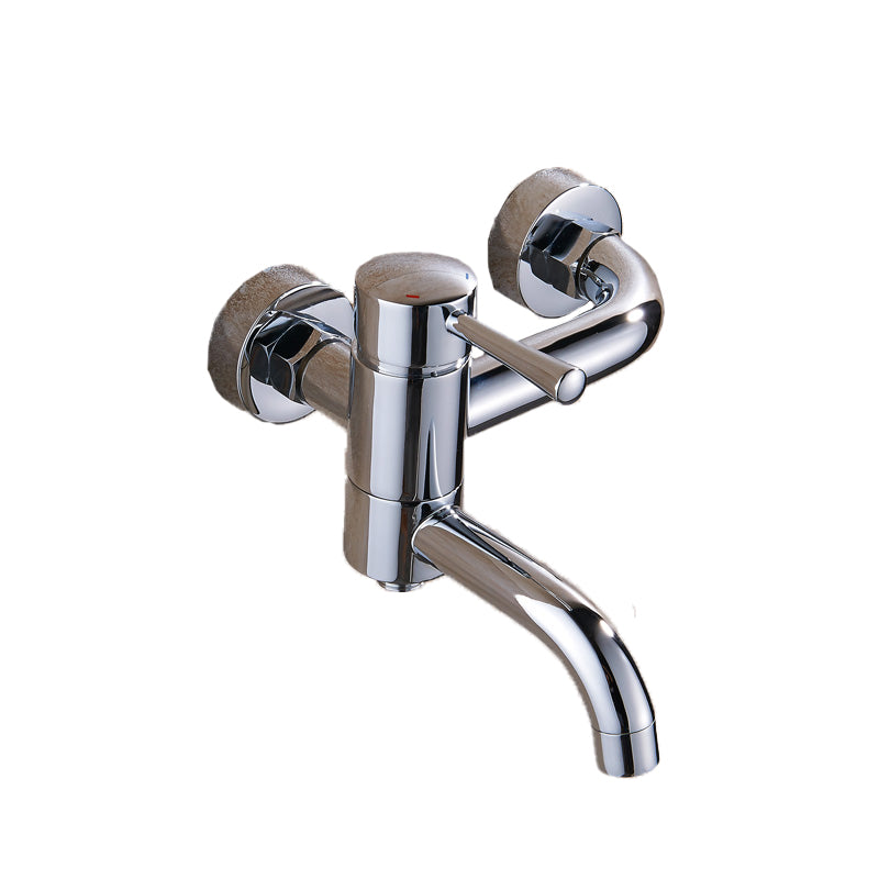 Sikunuo | Popular Bathtub Faucet Swivel Spout Wall Mounted Bathtub Filler Trim