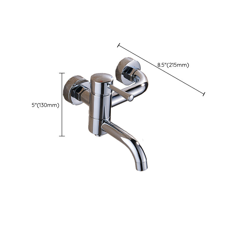 Sikunuo | Popular Bathtub Faucet Swivel Spout Wall Mounted Bathtub Filler Trim