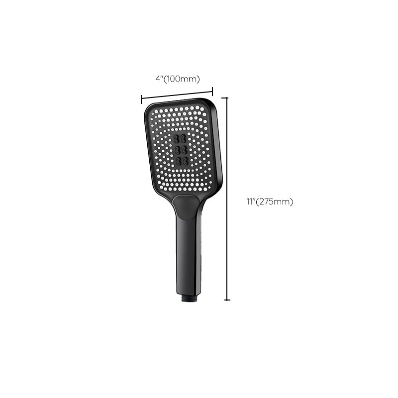 Sikunuo | Contemporary Rainfall Hand Shower Adjustable Spray Pattern Shower Head