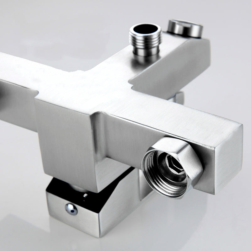 Sikunuo | Modern Bathtub Faucet Mounting Kit 304 Stainless Steel Wall Mount Bathroom Faucet