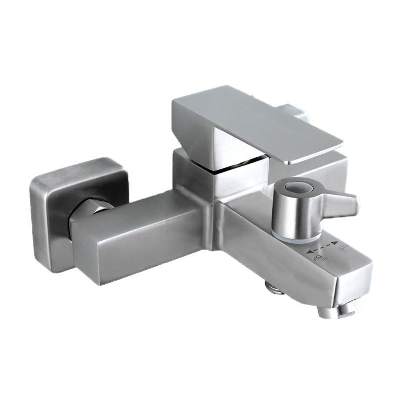 Sikunuo | Modern Bathtub Faucet Mounting Kit 304 Stainless Steel Wall Mount Bathroom Faucet