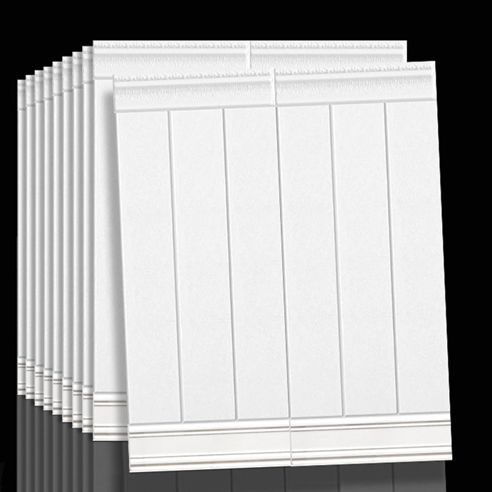 Sikunuo | Plastic wall cladding panels for peeling and attaching with waterproof wainscoting