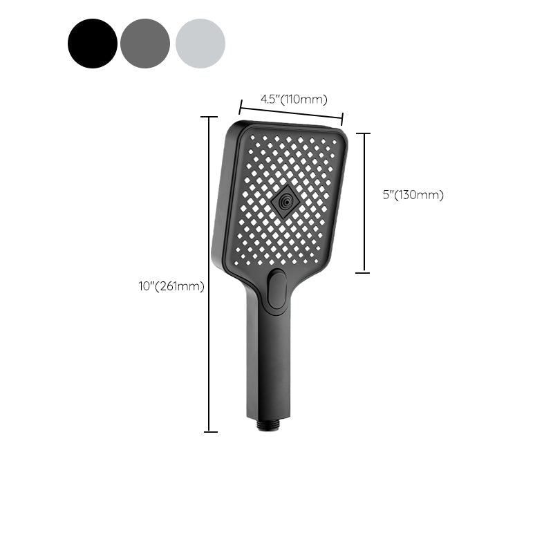 Sikunuo | Modern Rectangular Hand Shower Water-Saving Wall-Mounted Hand Shower