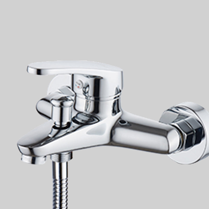 Sikunuo | Popular Wall-Mounted Bathtub Faucet Fixed Lever Handle Bathtub Filler Trim