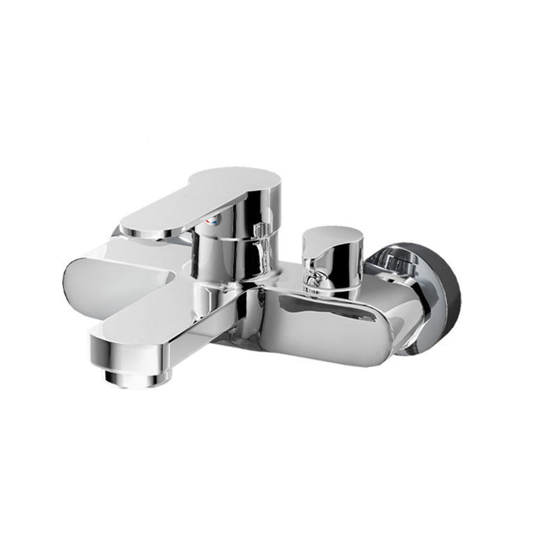 Sikunuo | Popular Wall-Mounted Bathtub Faucet Fixed Lever Handle Bathtub Filler Trim
