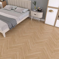 Sikunuo | Fabric Look Plastic Floor Square Edge Waterproof Floor Tile