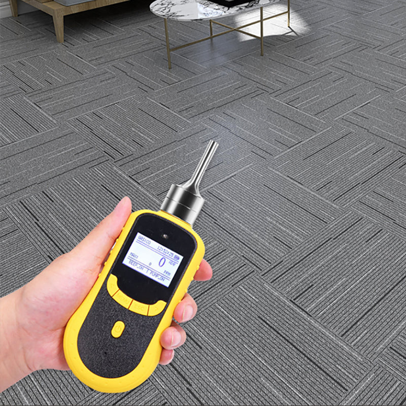 Sikunuo | Fabric Look Plastic Floor Square Edge Waterproof Floor Tile