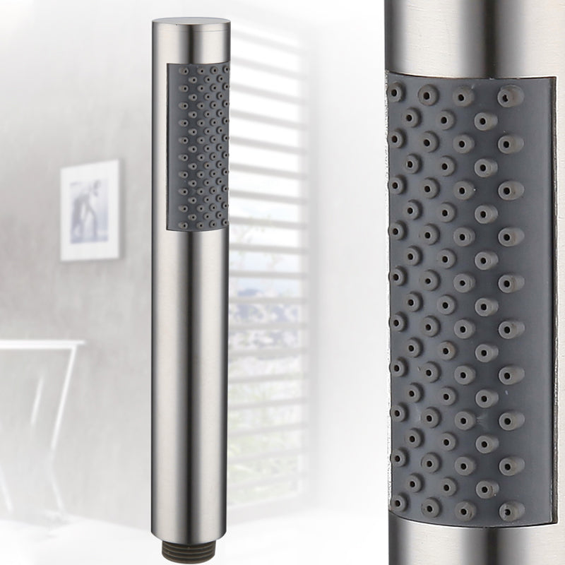 Sikunuo | Cylindrical Hand Shower with Self-Cleaning Stainless Steel Wall Shower Head