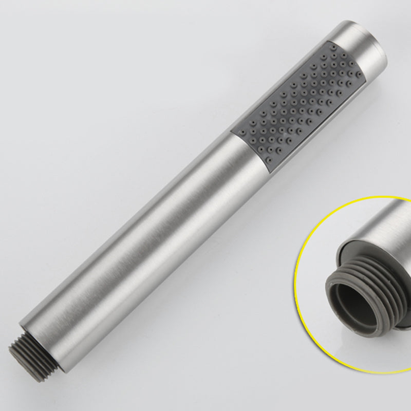 Sikunuo | Cylindrical Hand Shower with Self-Cleaning Stainless Steel Wall Shower Head