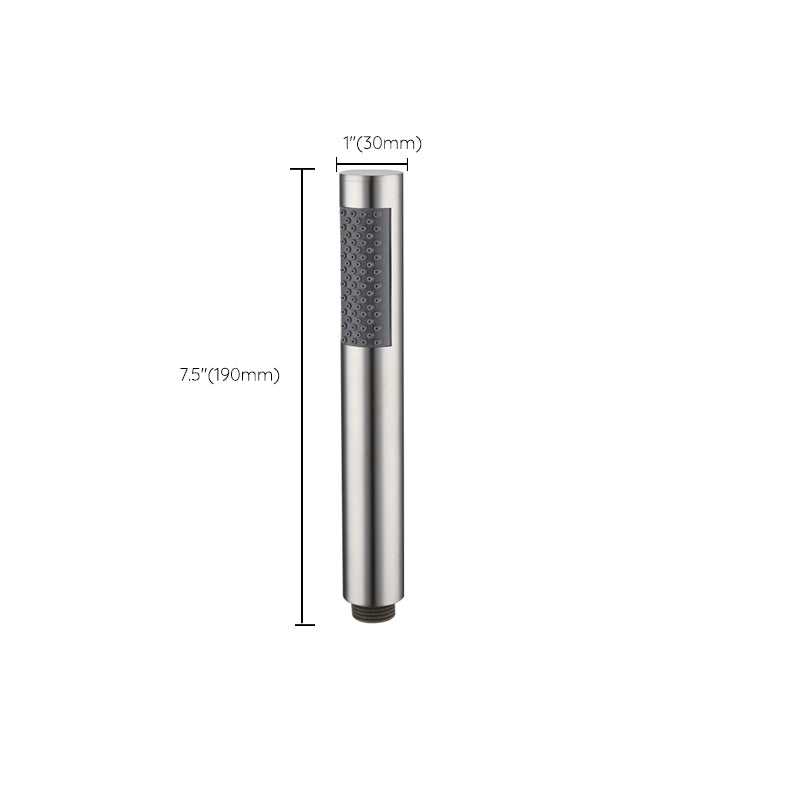 Sikunuo | Cylindrical Hand Shower with Self-Cleaning Stainless Steel Wall Shower Head
