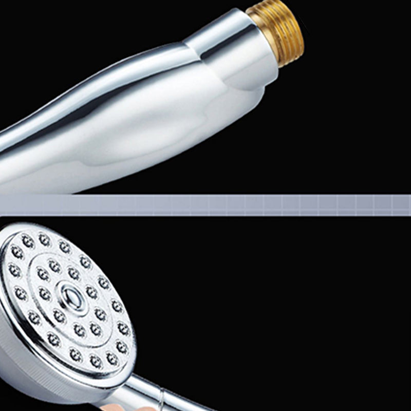 Sikunuo | Contemporary Brass Round Hand Shower Water Filtration Shower Head