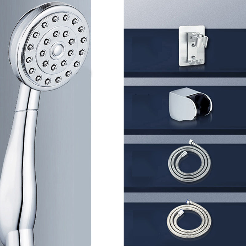 Sikunuo | Contemporary Brass Round Hand Shower Water Filtration Shower Head
