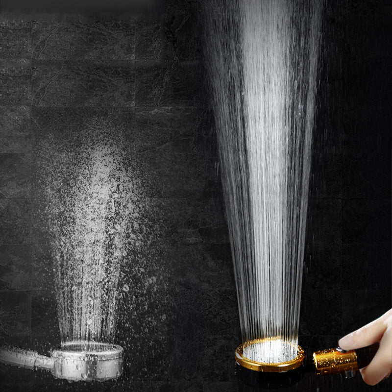 Sikunuo | Modern Metal Hand Shower in Black Water efficient round Shower Head