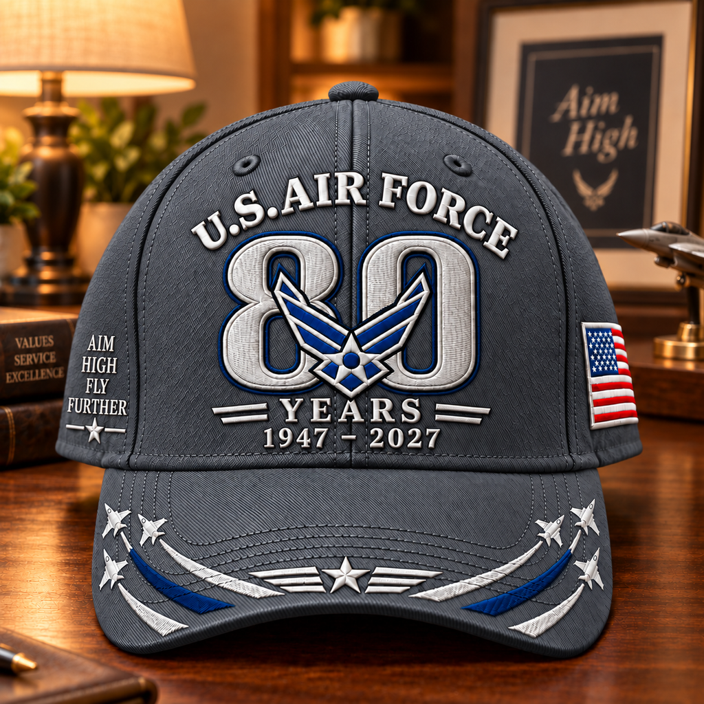 1947–2027 Air Force 80th Anniversary Heritage Cap