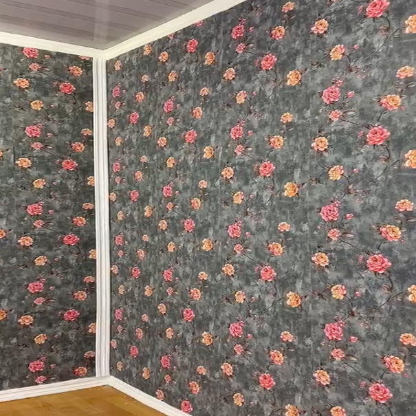 Sikunuo | Waterproof Wall Panel 3D-embossed Peel and Stick Back Wall Panels for the Living Room