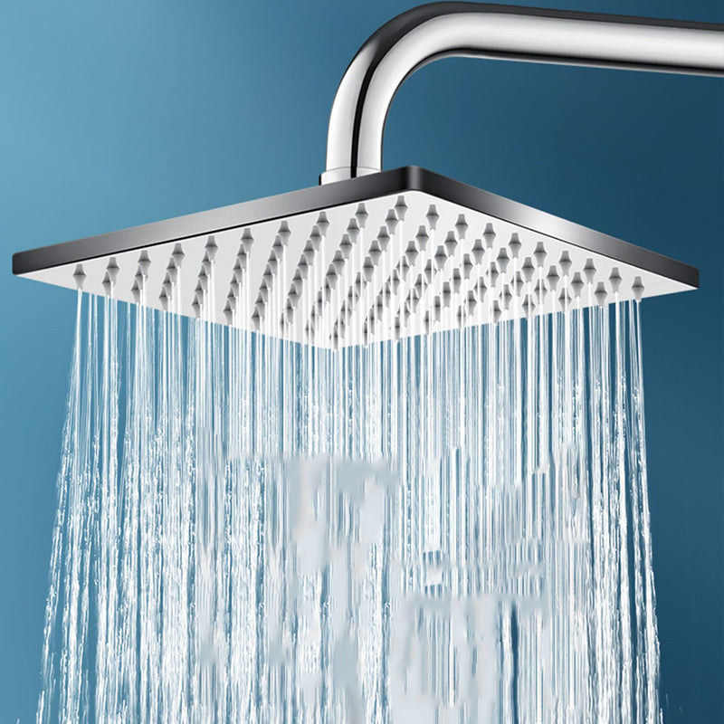 Sikunuo | Contemporary square shower head combination with hand shower
