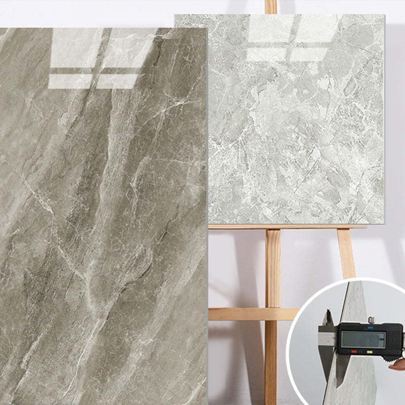 Sikunuo | Modern Peel and Stick Splash Guard PVC Rectangular Wallpaper for the Shower