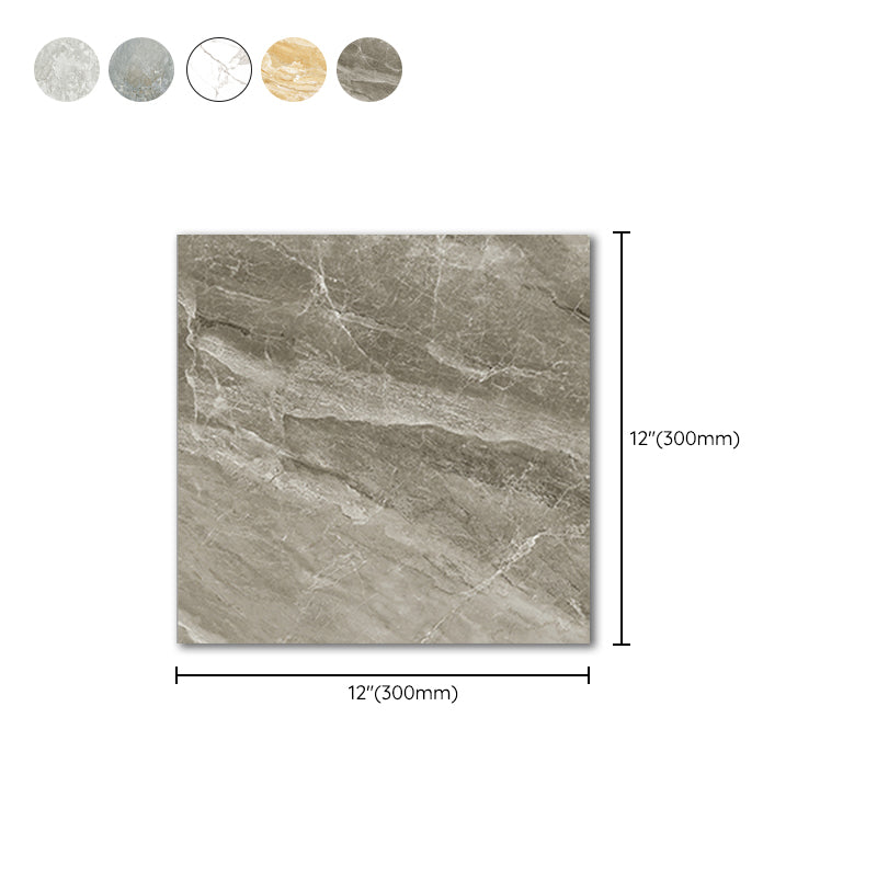 Sikunuo | Modern Peel and Stick Splash Guard PVC Rectangular Wallpaper for the Shower