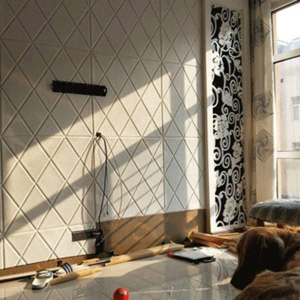 Sikunuo | Contemporary Wall Panels 3D Embossed Waterproof Wall Panels