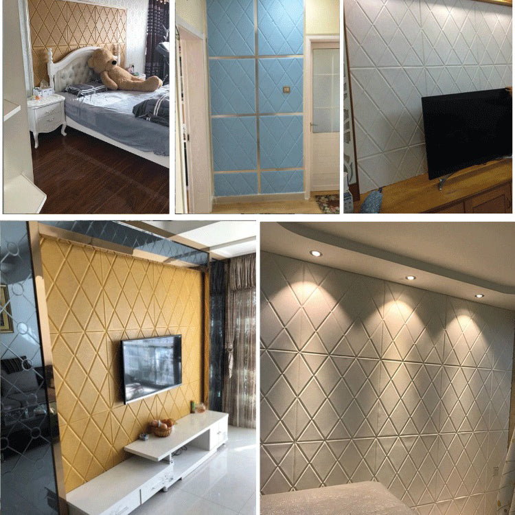 Sikunuo | Contemporary Wall Panels 3D Embossed Waterproof Wall Panels