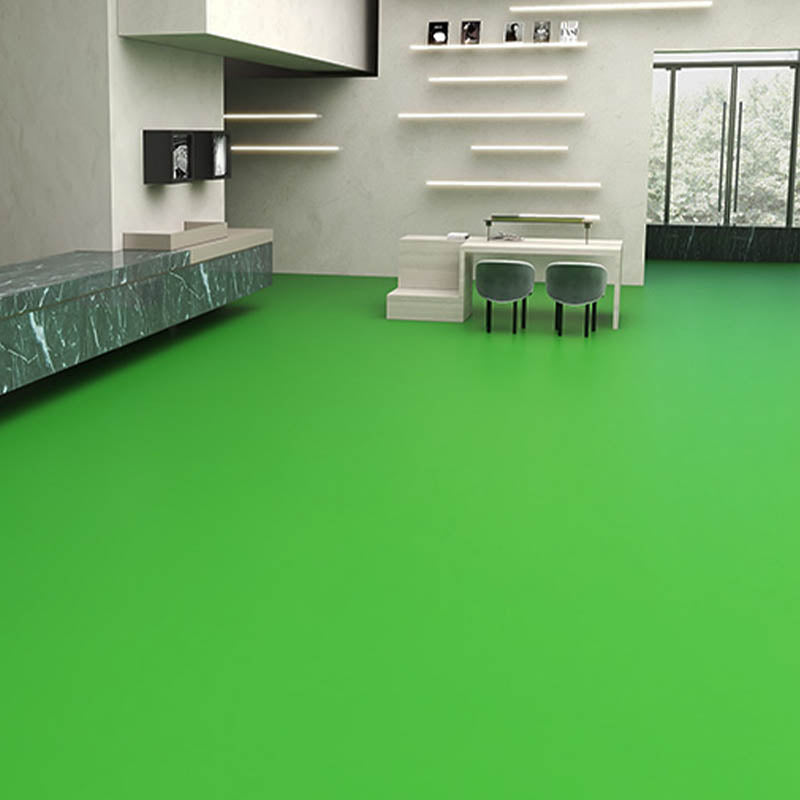 Sikunuo | Modern Style PVC Floor Covering Pure Color Waterproof Fire-Resistant PVC Floor Covering