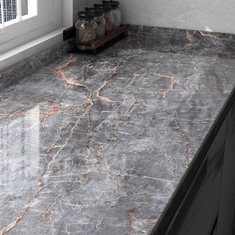 Sikunuo | Modern Peel & Stick Field Tiles Plastic Wallpaper for Kitchen Backsplash