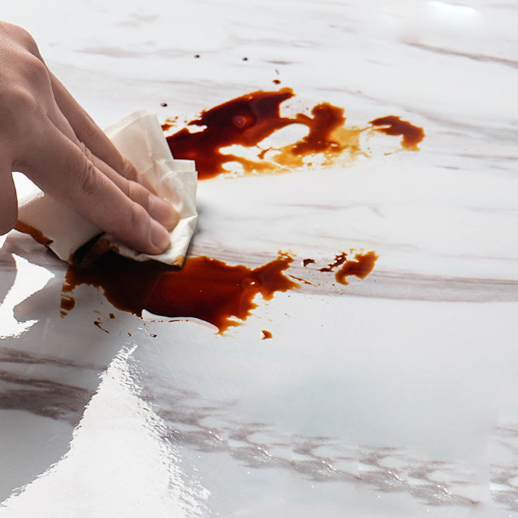 Sikunuo | Modern Peel & Stick Field Tiles Plastic Wallpaper for Kitchen Backsplash