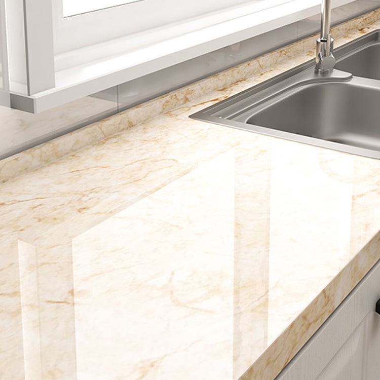 Sikunuo | Modern Peel & Stick Field Tiles Plastic Wallpaper for Kitchen Backsplash