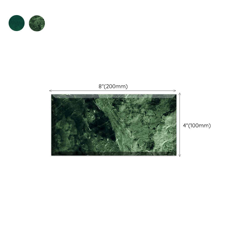 Sikunuo | Mosaic tiles peel and attach tiles PVC backsplash peel and attach wall tiles in green