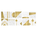 Sikunuo | Contemporary Mosaic Tile Peel and Stick Tile Kitchen Backsplash Peel and Stick Wall Tile