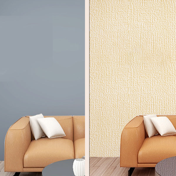 Sikunuo | Soundproof PVC Tin Back Panel Solid Color Peel and Stick Interior Wall Panel