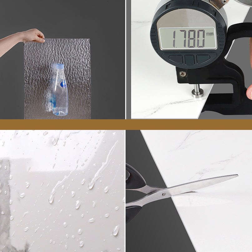 Sikunuo | Modern Pearl Wall Bowls PVC Wall Access Panel for Peeling and Sticking for Bathroom and Kitchen