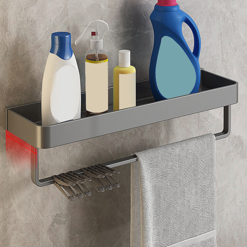 Sikunuo | Minimalist Matte Metal Bathroom Accessory Set Modern Bathroom Shelf