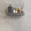 Sikunuo | Minimalist Matte Metal Bathroom Accessory Set Modern Bathroom Shelf