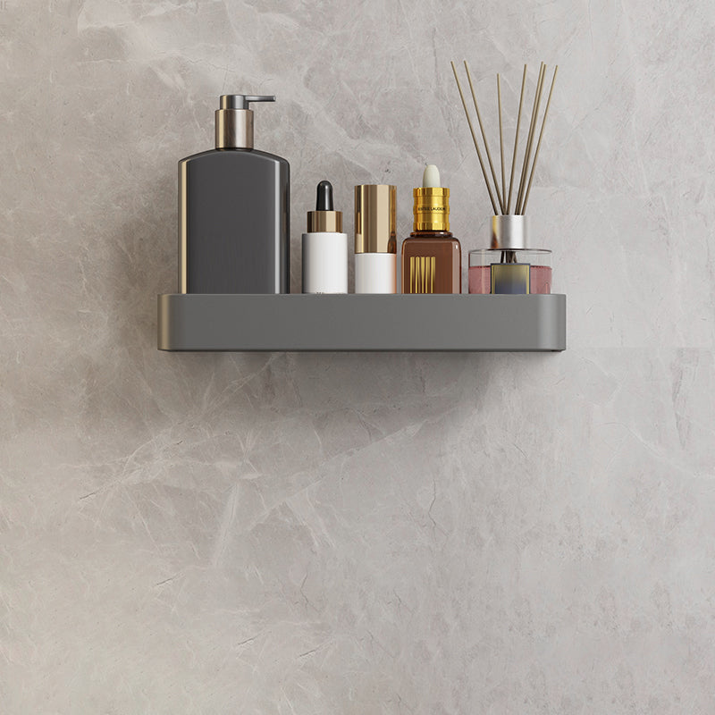Sikunuo | Minimalist Matte Metal Bathroom Accessory Set Modern Bathroom Shelf