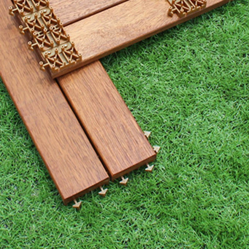 Sikunuo | Basic Wood Tile Set Composite Layable Patio Tiles