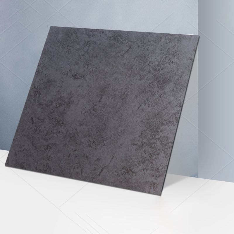 Sikunuo | Classic Style Square PVC Flooring Self-Adhesive Stone Look Smooth PVC Flooring