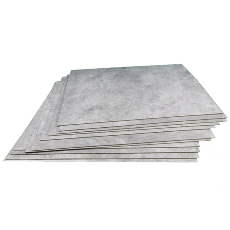 Sikunuo | Classic Style Square PVC Flooring Self-Adhesive Stone Look Smooth PVC Flooring