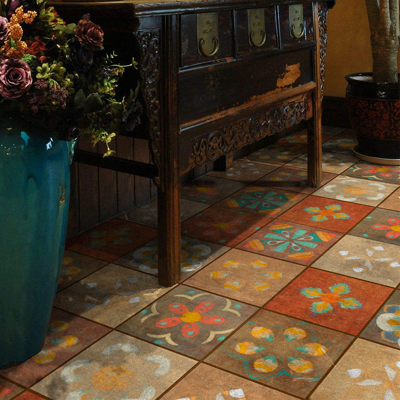 Sikunuo | Square Peel and Stick Tiles Mosaic Tiles Peel and Stick Splashback