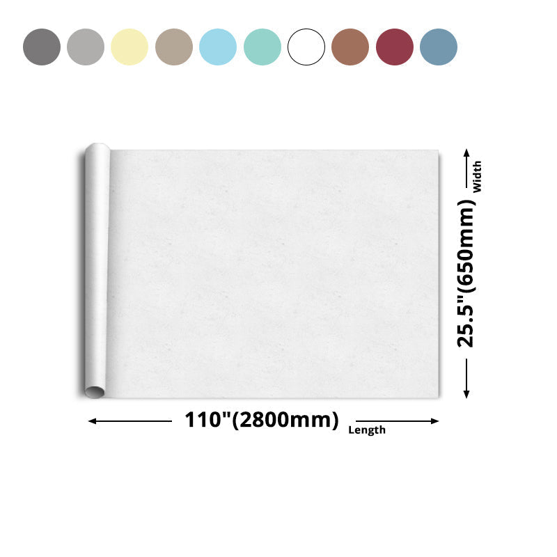 Sikunuo | Basic Splash Protection Panels Solid Color Fade Resistant Wall Ceiling for Bedroom