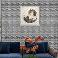 Sikunuo | Industrial Wall Paneling Plastic 3D Wall Paneling for the Living Room