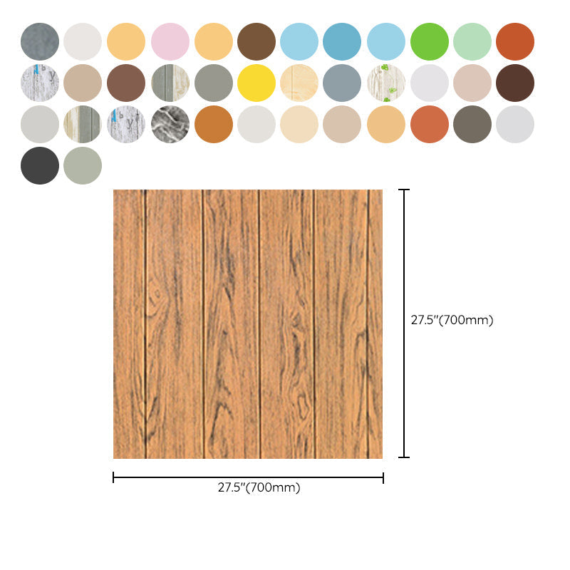 Sikunuo | Peel and Stick Back Wall Panels Plastic Contemporary Back Wall Panels