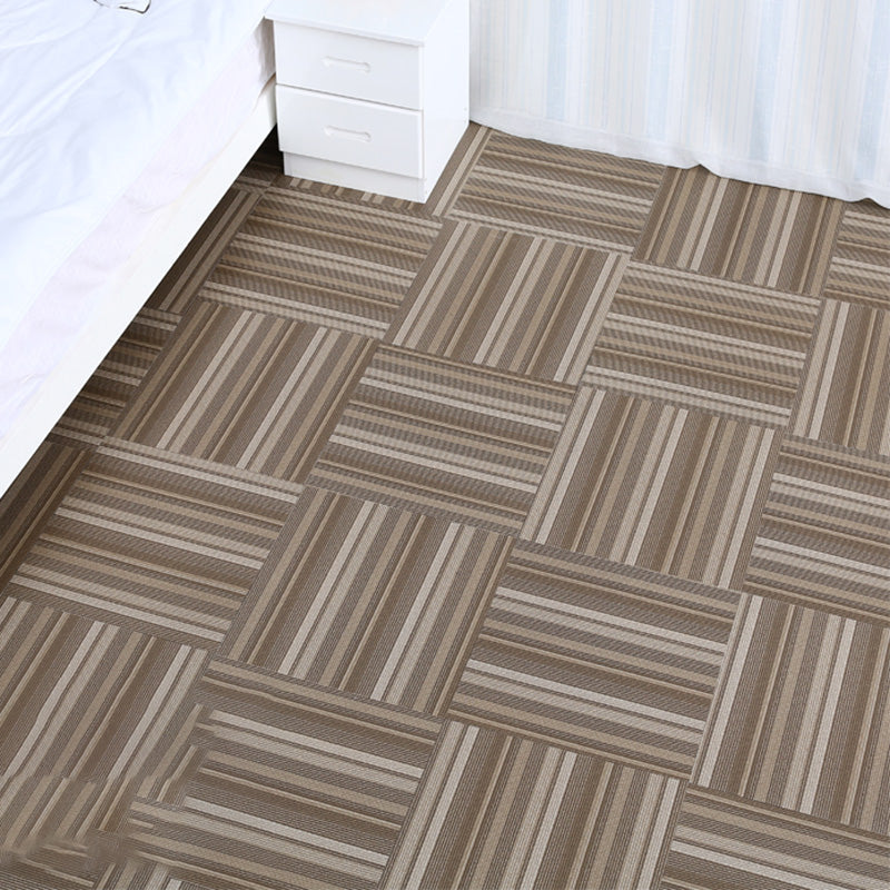 Sikunuo | Fireproof Square PVC Flooring Peel and Stick Waterproof PVC Flooring