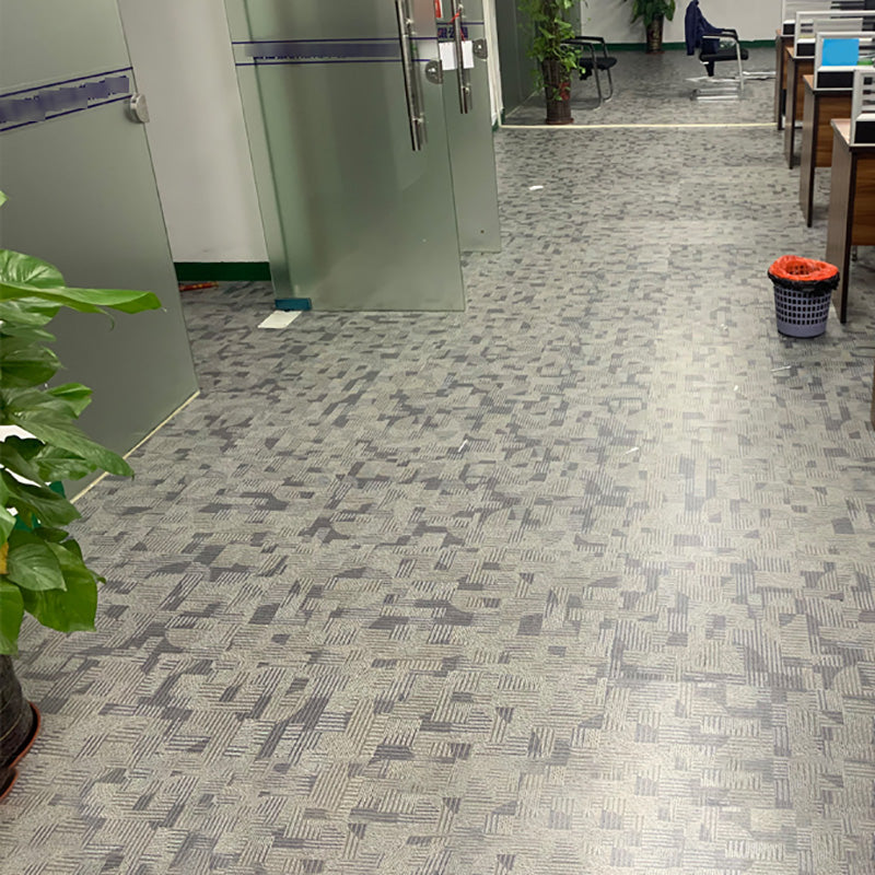 Sikunuo | Fireproof Square PVC Flooring Peel and Stick Waterproof PVC Flooring